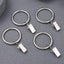 40 Pcs Decoration Hooks Drapery Rings Clips Curtain Hangers Clips Curtain Rings Carousel 2