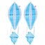 2pcs Hot Air Balloon Model Balloons Aluminium Film Balloons Balloon Decor Carousel 2
