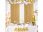 Gold Silvery Sequin Backdrop Curtains 2FTx8FT For Party Wedding Decor Carousel 3