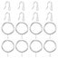 1 Set Household Curtain Rings Curtain Hooks Curtain Ring And Hook Kit Curtain A Carousel 1