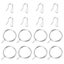 1 Set Household Curtain Rings Curtain Hooks Curtain Ring And Hook Kit Curtain A Carousel 2