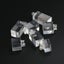 7pcs Clear Acrylic Cube Jewelry Ring Earrings Display Stand Holder Showcase Carousel 3