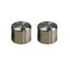 2 Pcs 28mm Window Drapery Curtain Rod End Drapery Pole Rail Decorative Heads s Carousel 1
