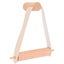 1pc Roll Paper Holder Wall mounted Tissue Rack Wood Paper Rack khaki Carousel 3