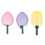 3pcs Fruit Shape Ice Molds Diy Popsicle Molds With Lid For Home assorted Color Carousel 1