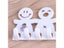 1Pc Toothbrush Holder Wall Mounted Suction Cup 5 Position Cute Cartoon Smile Carousel 6
