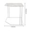 1pc Iron Double Layer Shelf Kitchen Rack Bathroom Storage Rack Household Supply Carousel 2