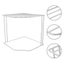 1pc Iron Double Layer Shelf Kitchen Rack Bathroom Storage Rack Household Supply Carousel 3