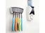 Bathroom Gadgets Automatic Toothpaste Dispenser 5pcs Toothbrush Holder Set Wall Carousel 7