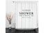 Happy Tree Polyester Bath Curtain 180x180cm Waterproof Thick Fabric Carousel 4