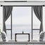 Tension Curtain Rod Wardrobe Tension Rod Tension Pole Extension Spring Rods Tel Carousel 2
