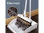 JOYBOS Home Windproof Floor Broom Dustpan Set Stainless Upright Extendable Carousel 5