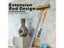 Floor Scrub Brush For Gap Groove Cleaning With Long Handle 180° Rotation Carousel 7