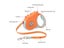 Adjustable Dog Harness No Pull Cute Cat Soft Walking Leash Set Pet Dog Vest Carousel 6
