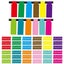 10 Sheets Of Cable Organizer Stickers Cord Tags Colorful Cord Labels Convenient Carousel 1