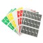 10 Sheets Of Cable Organizer Stickers Cord Tags Colorful Cord Labels Convenient Carousel 2