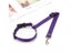 Solid Color Two-in-one Pet Car Seat Belt Nylon Lead Leash Backseat Safety Belt Carousel 1