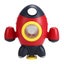 1pc Rockets Bathing Toy Baby Bath Supply Children Bathing Toy Shower Plaything Carousel 1