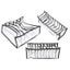 3pcs Socks Underwear Organizer Underwear Storage Box Closet Storage Container Carousel 1