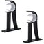 2pcs Rod Stand Curtain Fixation Aluminum Alloy Single Curtain Rod Bracket Rod B Carousel 4