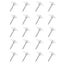 200pcs Toothed Thumbtacks Household Pushpins Multi function Cork Tacks Carousel 3