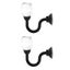 1 Pair Home Elegant Curtain Pothooks Decorative Curtain Crystal Curtain Hooks Carousel 3