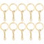 10pcs Metal Blank Key Rings Split Key Holder Rings Diy Key Chain Accessories Carousel 1