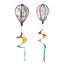 2pcs Hot Air Balloon Windmill Decors Outdoor Layout Pendants Spiral Hot Air Bal Carousel 1