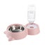 Pet Dual Water Food Feeder Feeding Bowl Drinking Bowl Pet Supplies For Cat Dog Carousel 1