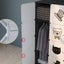 SOGA 8 Cubes Black Portable Wardrobe Divide-Grid Modular Storage Organiser Fo... Carousel 3