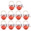 10pcs Halloween Bell Pendants Pumpkin Shape Bells Halloween Decorations Carousel 1