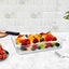 SOGA 100mm Clear Gastronorm GN Pan 1/1 Food Tray Storage Bundle of 2 Carousel 3