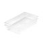 SOGA 100mm Clear Gastronorm GN Pan 1/1 Food Tray Storage Bundle of 2 Carousel 1