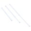 3 Pcs Drapes Spring Curtain Rods Cupboard Tension Rods Window Curtain Rods Clot Carousel 3