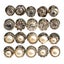 40pcs Buttons Press Snap Button Replacement Snap Button Jeans Carousel 2