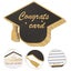 30pcs Graduation Cap Shape Greeting Cards Delicate Paper Gift Cards School Grad Carousel 3