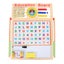 Portable White Board Chalkboard Bar Counter Desk Learning Board Standing Magnet Carousel 1