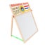 Portable White Board Chalkboard Bar Counter Desk Learning Board Standing Magnet Carousel 2