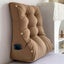 SOGA 45cm Khaki Triangular Wedge Lumbar Pillow Headboard Backrest Sofa Bed Cu... Carousel 4