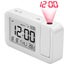 Ceiling Projection Alarm Clock With Backlit Display Date Indoor Temperature In Carousel 1