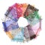100 Pcs Candy Gift Bags Drawstring Mesh Jewelry Bags Wedding Favors Bag Organza Carousel 1