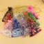 100 Pcs Candy Gift Bags Drawstring Mesh Jewelry Bags Wedding Favors Bag Organza Carousel 3