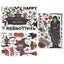 3pcs Sticker Removable Self adhesive Halloween Supplies Window Stickers Wall De Carousel 2