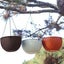 SOGA Red Medium Hanging Resin Flower Pot Self Watering Basket Planter Outdoor... Carousel 5