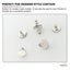 5 Pairs Curtain Magnetic Suction Type Buckles Removable Magnetic Snap Curtain A Carousel 4