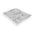 SOGA 4X Gastronorm GN Pan Lid Full Size 1/2 Stainless Steel Tray Top Cover Carousel 7