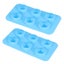 2pcs Diy Ice Molds Shaped Ice Making Grids Silicone Ice Block Mold 3d Ice Box F Carousel 1