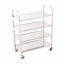 SOGA 4 Tier Stainless Steel Kitchen Dinning Food Cart Trolley Utility Size Sq... Carousel 1