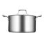 SOGA 2X 26cm Stainless Steel Soup Pot Stock Cooking Stockpot Heavy Duty Thick... Carousel 3