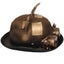 Women Cat Ears Steampunk Hat One Size Bronze Color Carousel 4